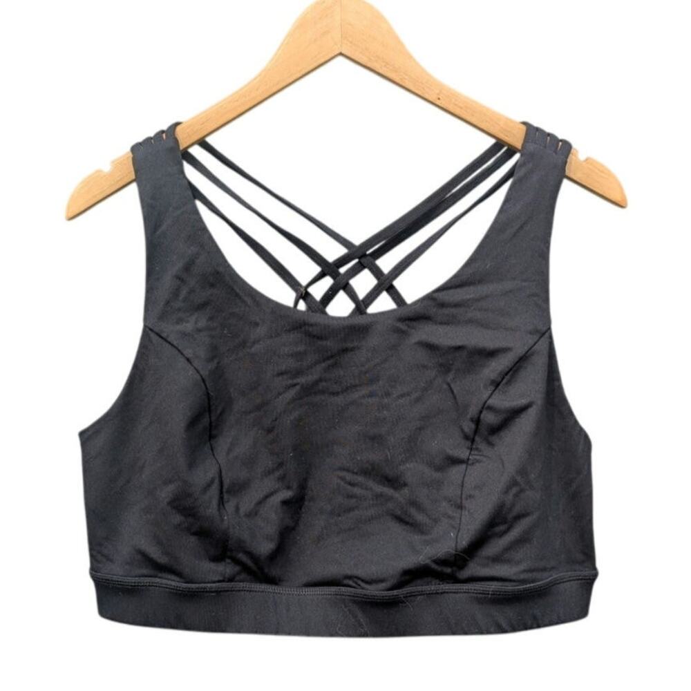 Black Torrid Active 2X sports bra work out gym yoga athletic running casual